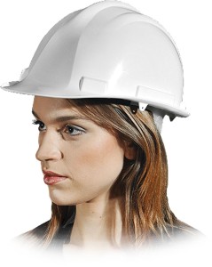 HEŁM Kask OCHRONNY UNIVER-KASW Biały
