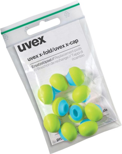 Wymienne końcówki do wkładek UVEX UX-XCAP. UVEX UX-XCAP-KON