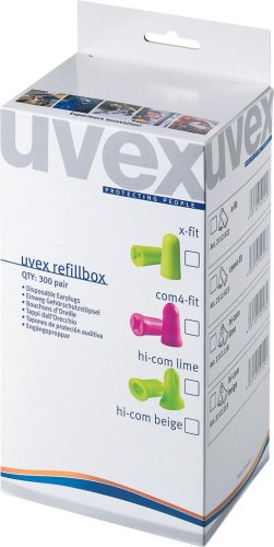 Jednorazowe wkładki do uszu X-FIT. UVEX UX-XFIT