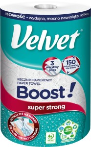 Ręcznik papierowy Velvet Boo VELVET-REC-BOOST