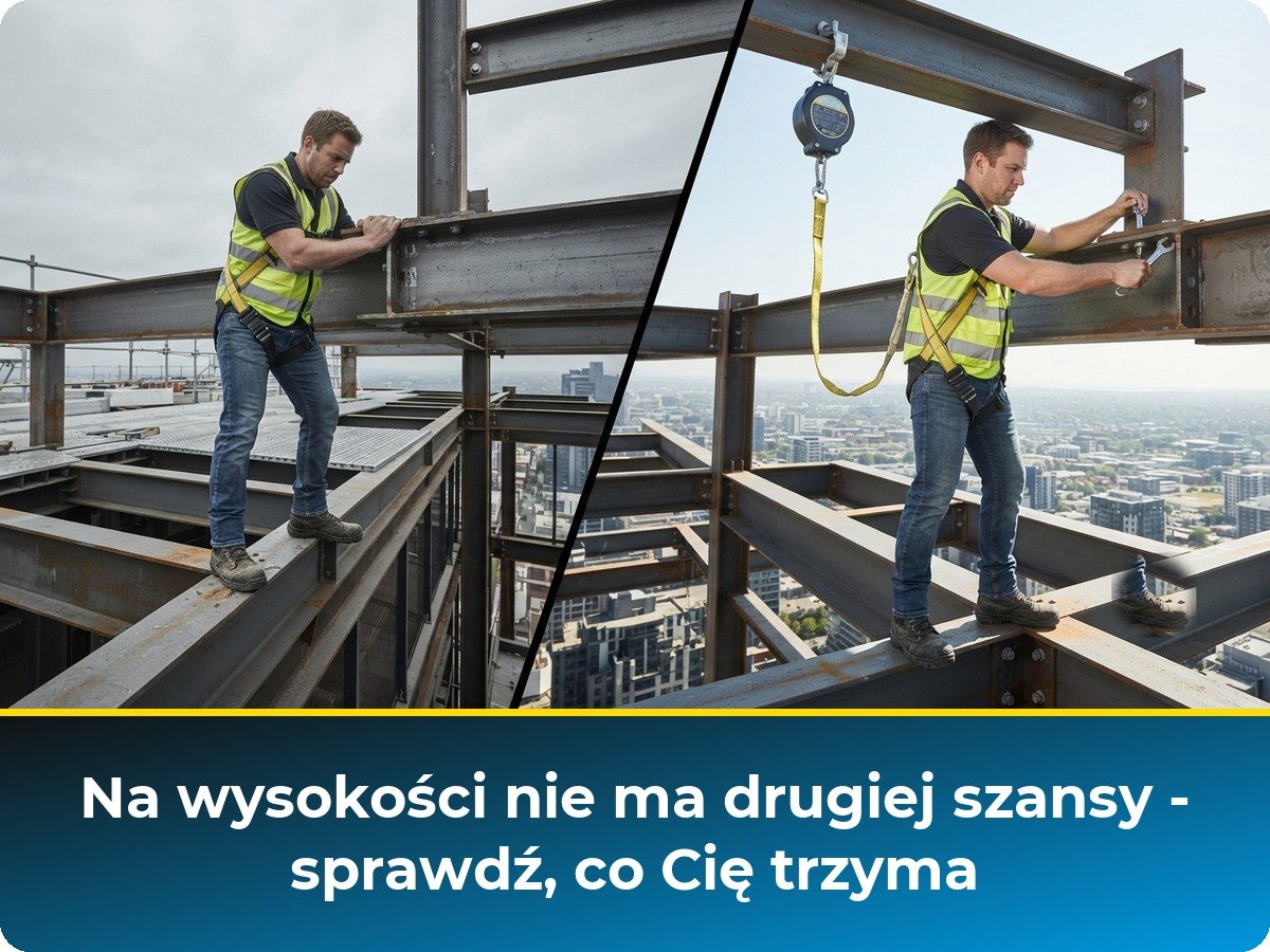 Urządzenie samohamowne - jak dobrać do pracy na wysokości?