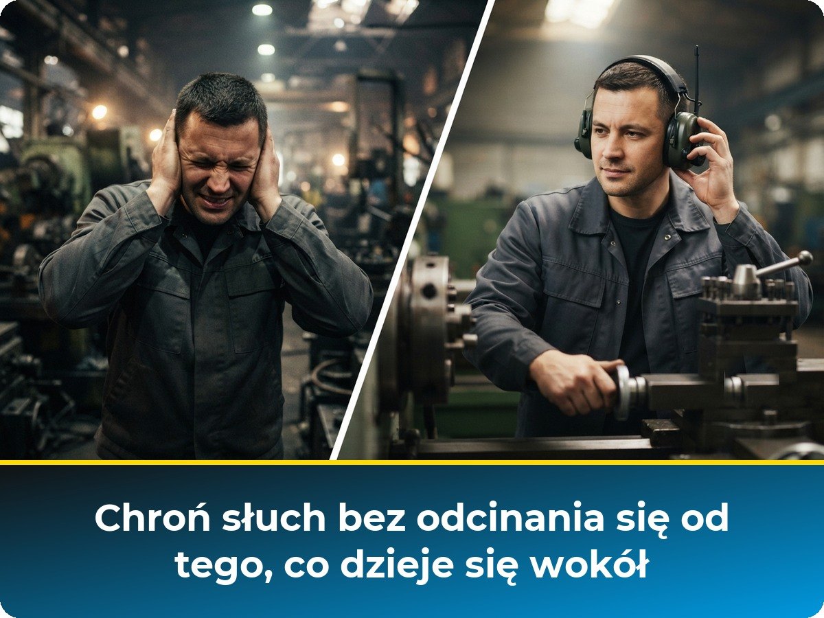 Słuchawki z radiem do pracy - jak wybrać nauszniki aktywne?
