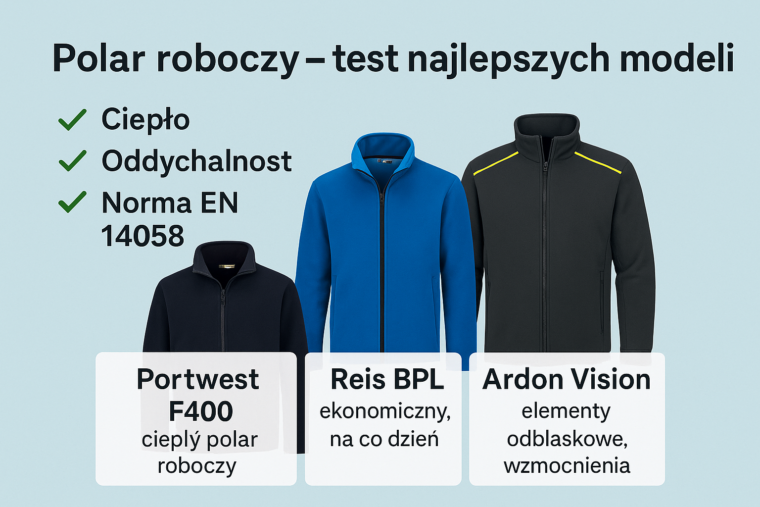 Testujemy polar roboczy – który model wypadł najlepiej w codziennej pracy?