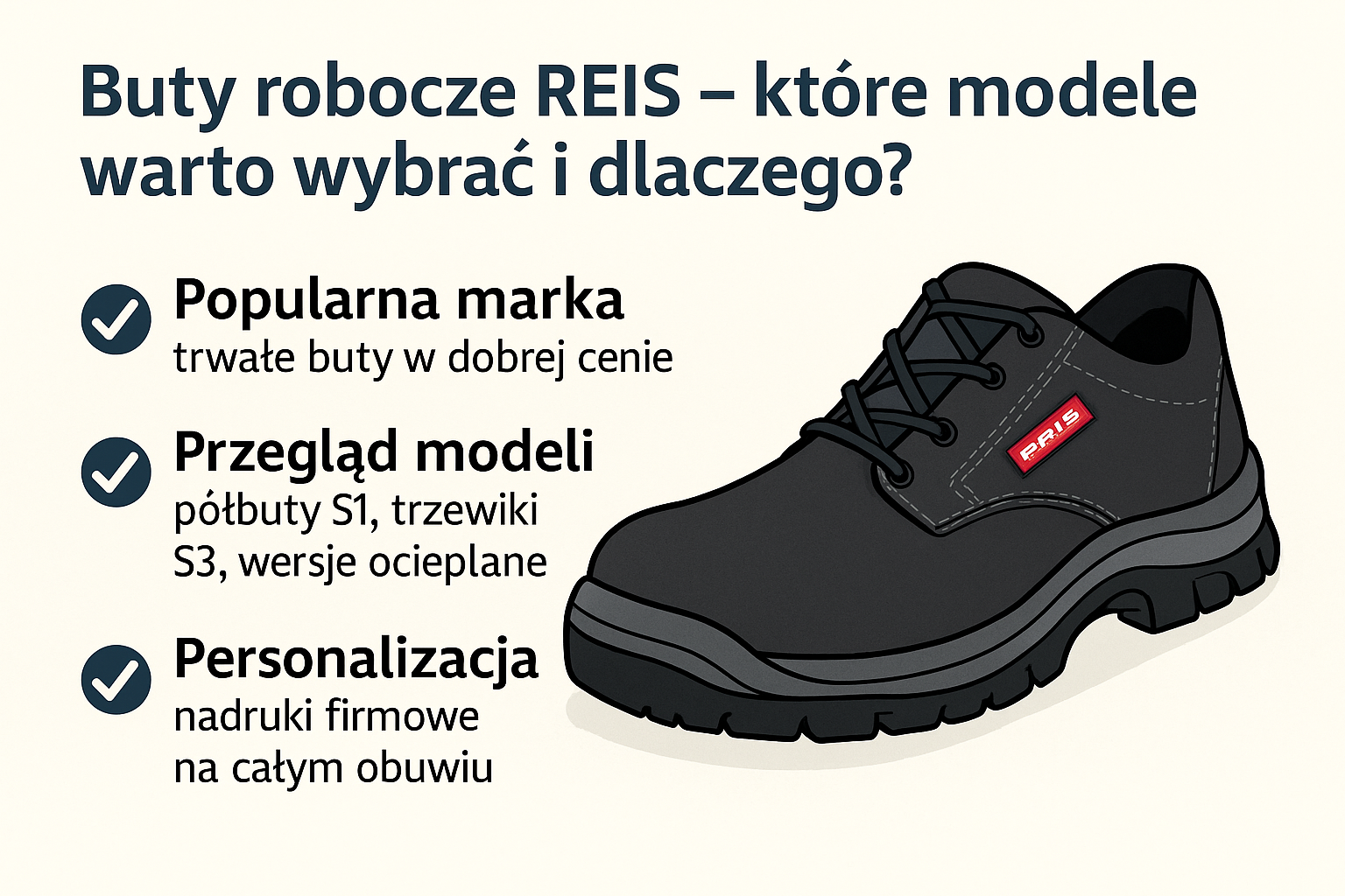 Buty robocze REIS – które modele warto wybrać i dlaczego?