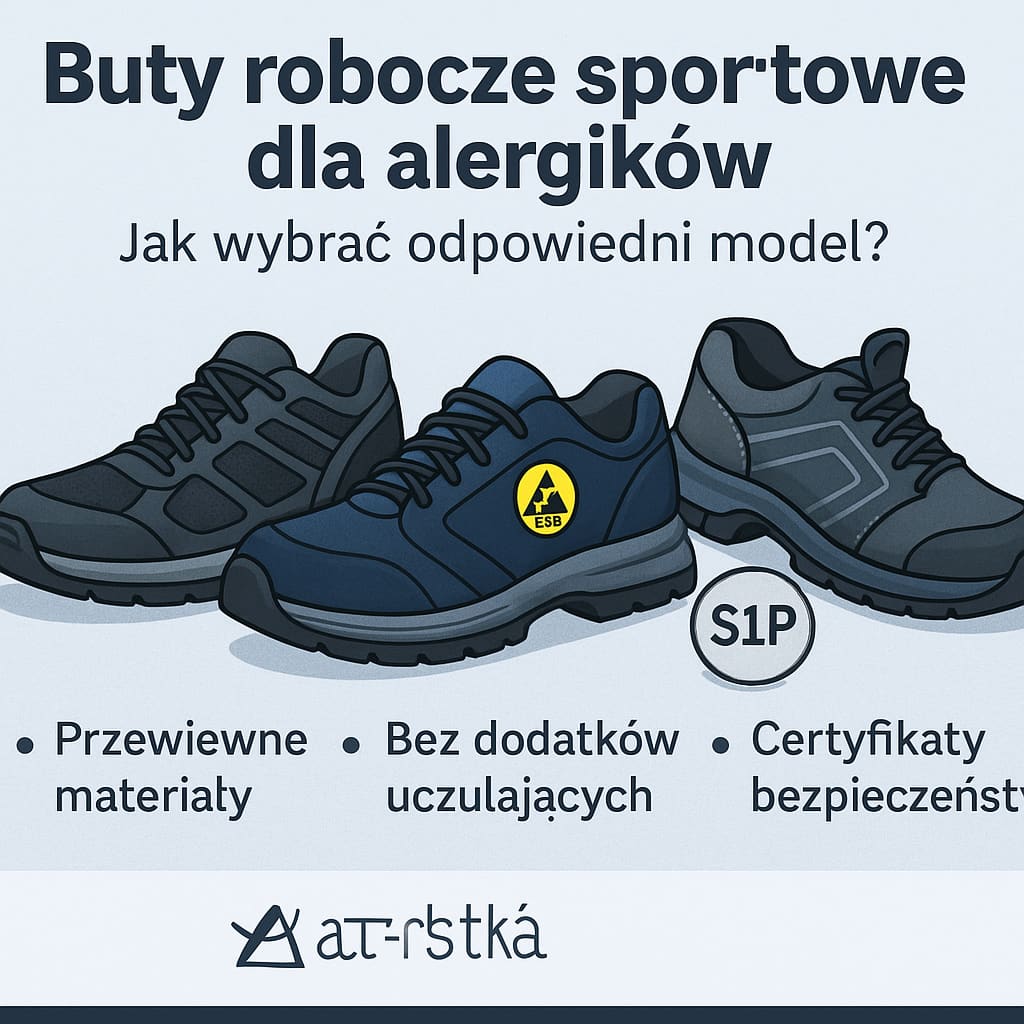 Buty robocze sportowe dla alergików – jak wybrać odpowiedni model?