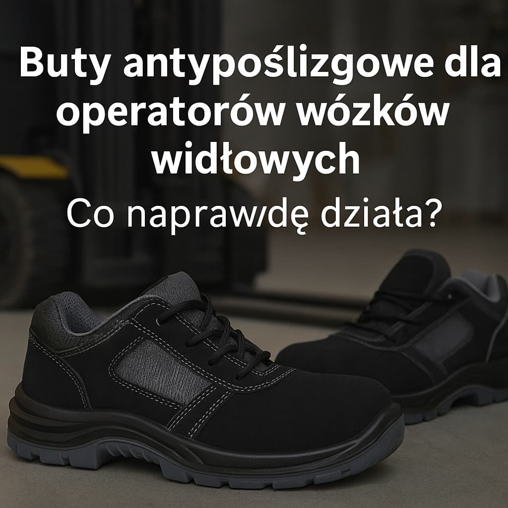Buty antypoślizgowe dla operatorów wózków widłowych – co naprawdę działa?