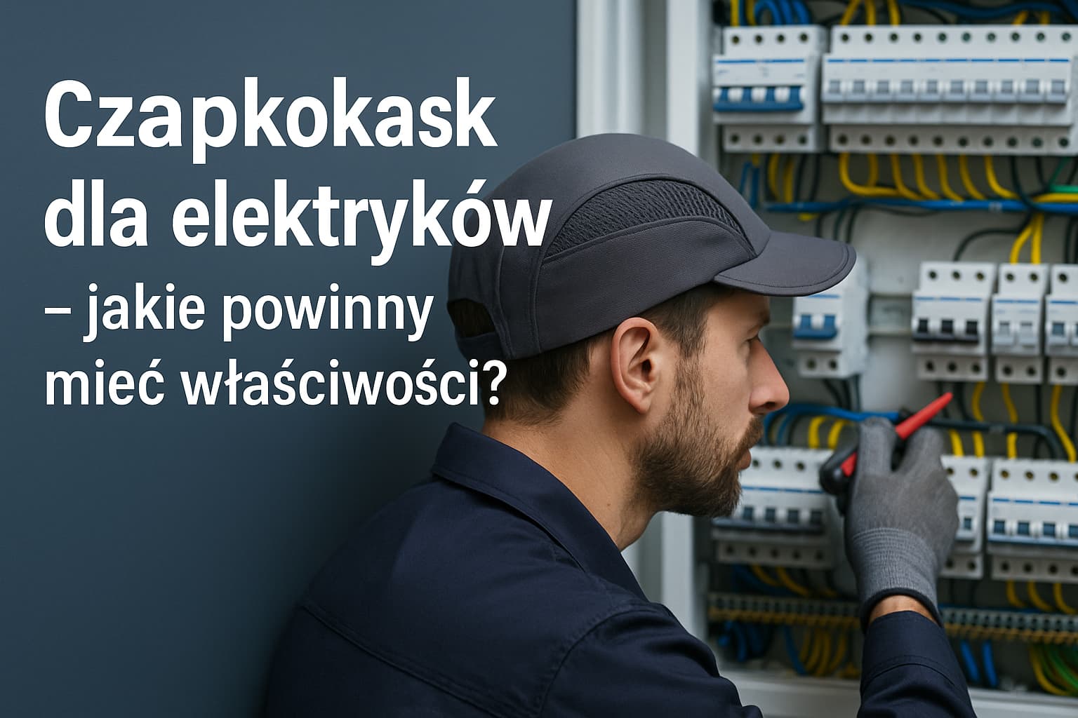 Czapkokask dla elektryków – jakie powinny mieć właściwości?